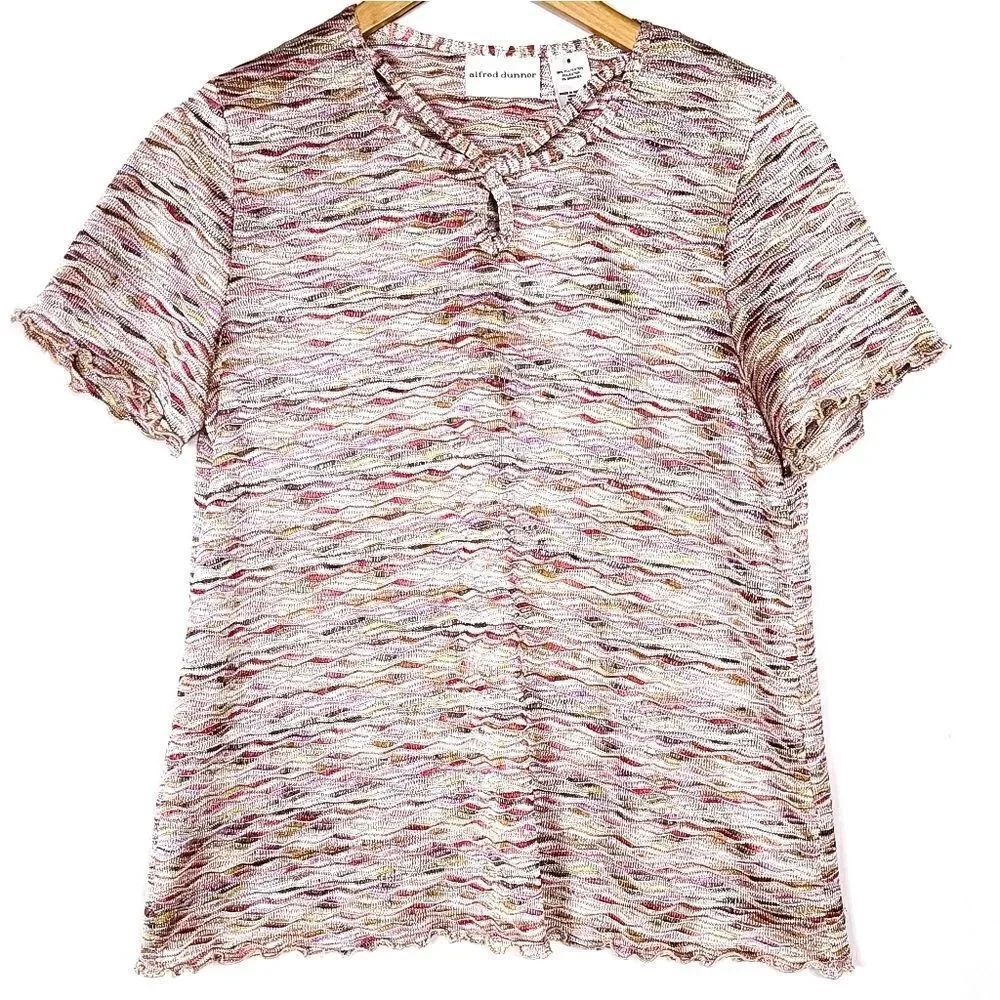 Alferd Dunner Size Small  Colorful Blouse